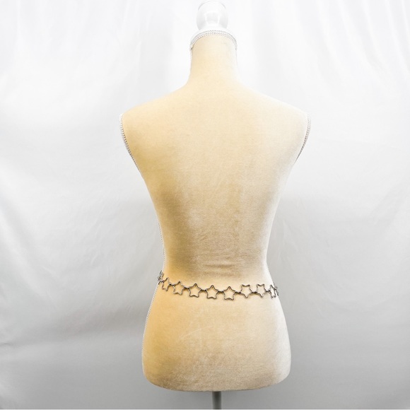Brandy Melville Silver Star Chain Belt - Picture 9 of 11